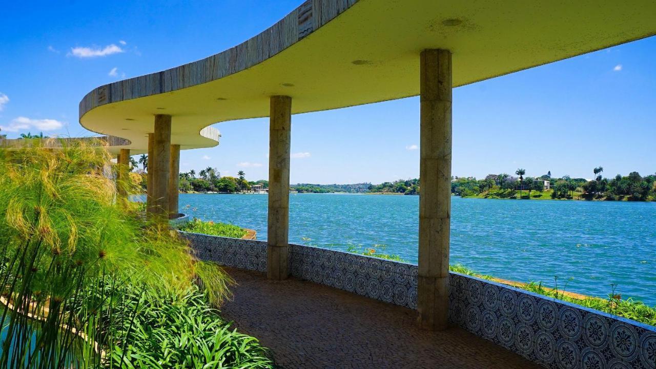 Flat Com Jacuzzi Na Lagoa Da Pampulha Belo Horizonte Eksteriør billede